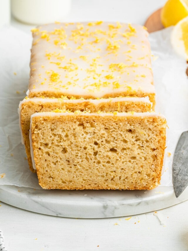 Healthy Lemon Loaf (Starbucks Copycat) Eating Bird Food