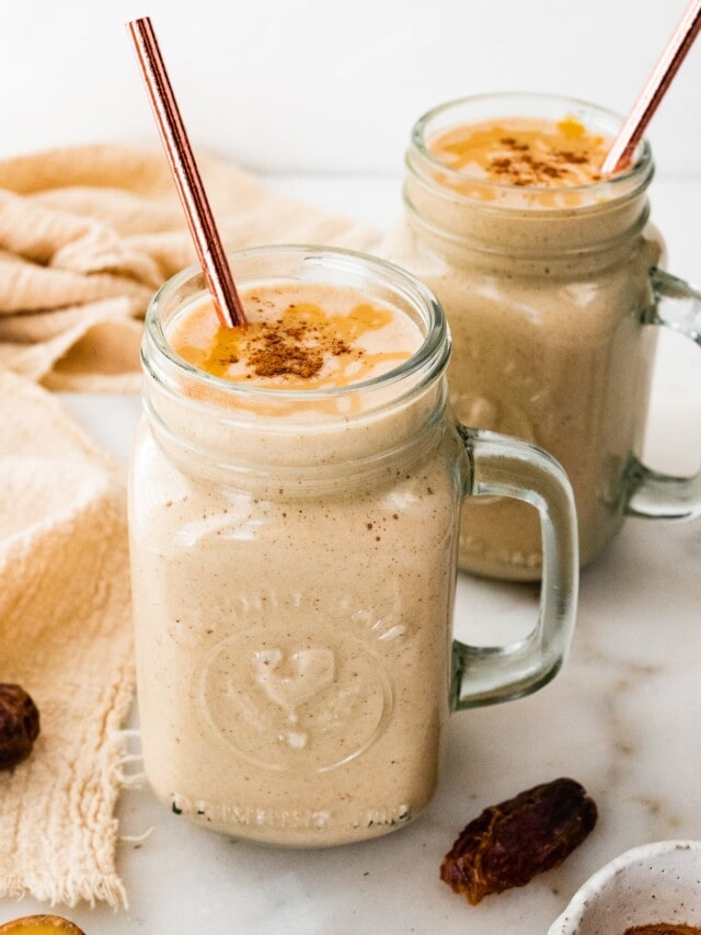 Tahini Smoothie Eating Bird Food