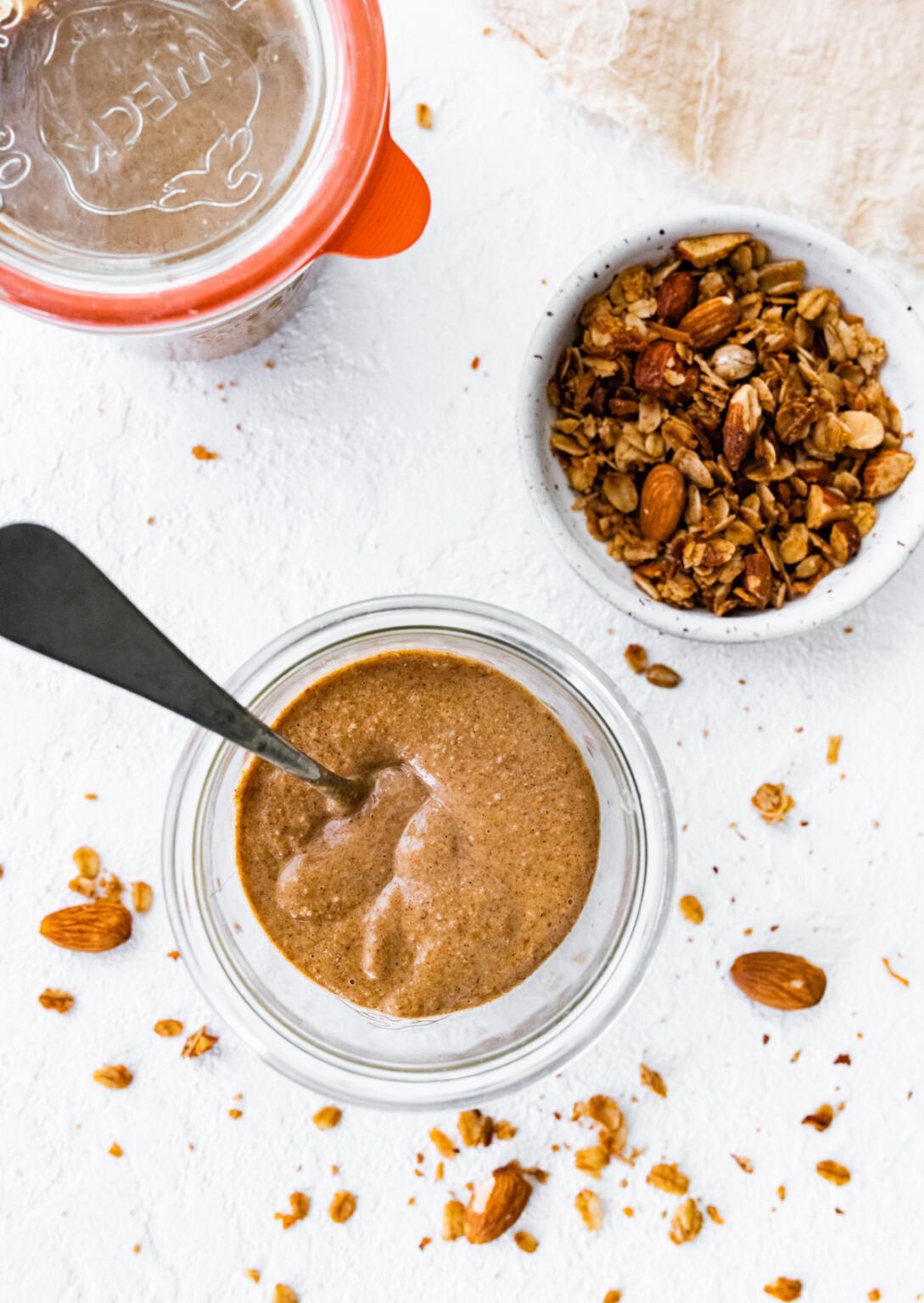 Granola Butter Eating Bird Food