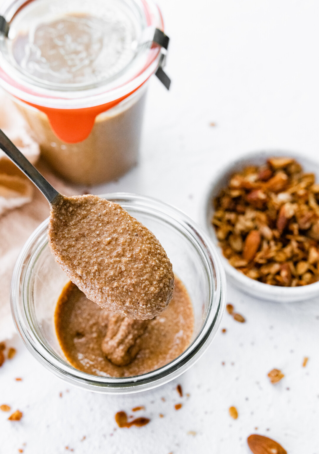 Granola Butter Eating Bird Food