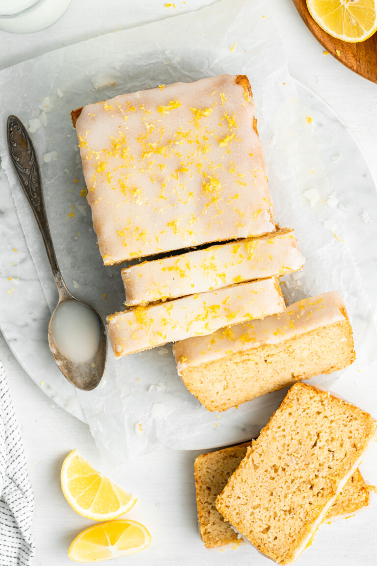 Healthy Lemon Loaf (Starbucks Copycat) Eating Bird Food