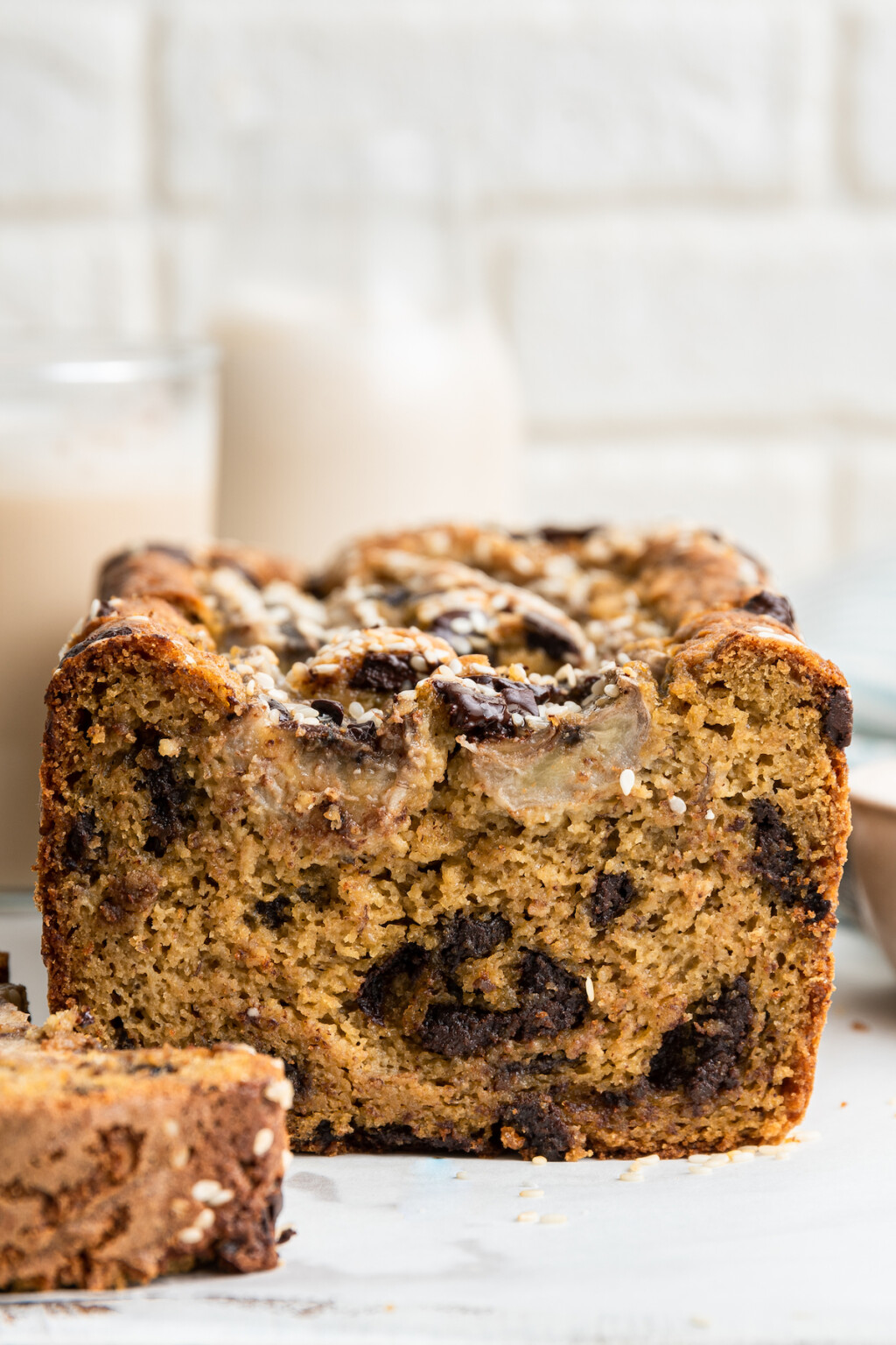 Tahini Banana Bread (GlutenFree) Eating Bird Food