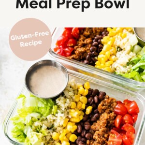 Turkey Taco Meal Prep Bowl - Eating Bird Food