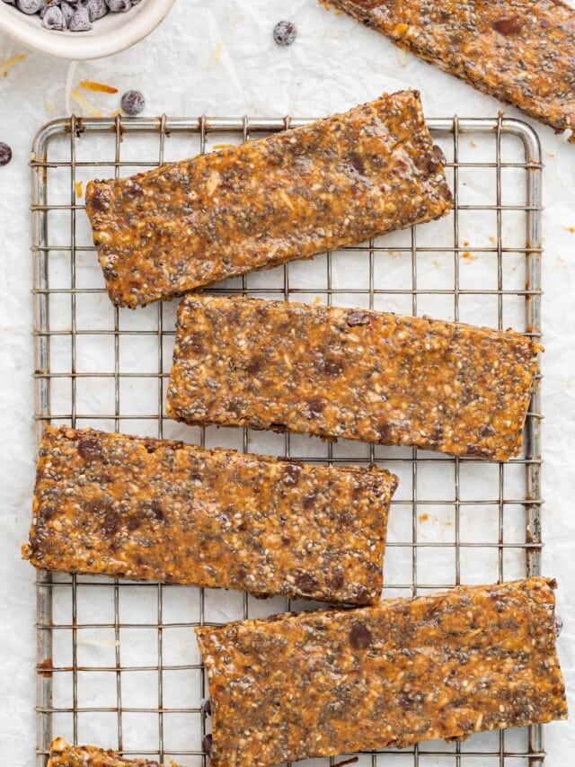 Toasted Coconut Chia Bars Eating Bird Food