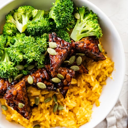 Maple Balsamic Tempeh Bowls Eating Bird Food