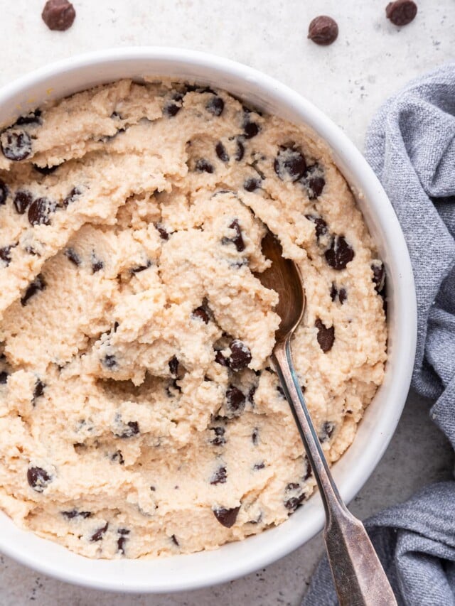 Cottage Cheese Cookie Dough Eating Bird Food