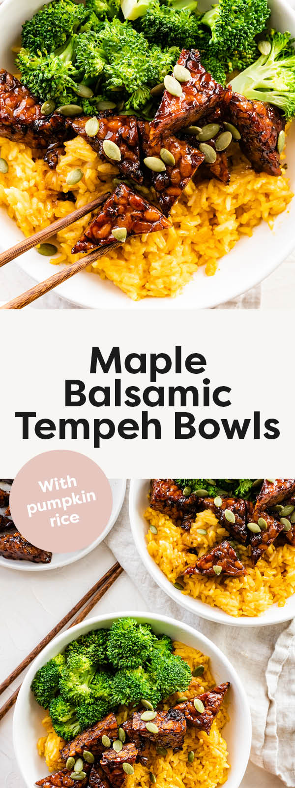 Maple Balsamic Tempeh Bowls - Eating Bird Food