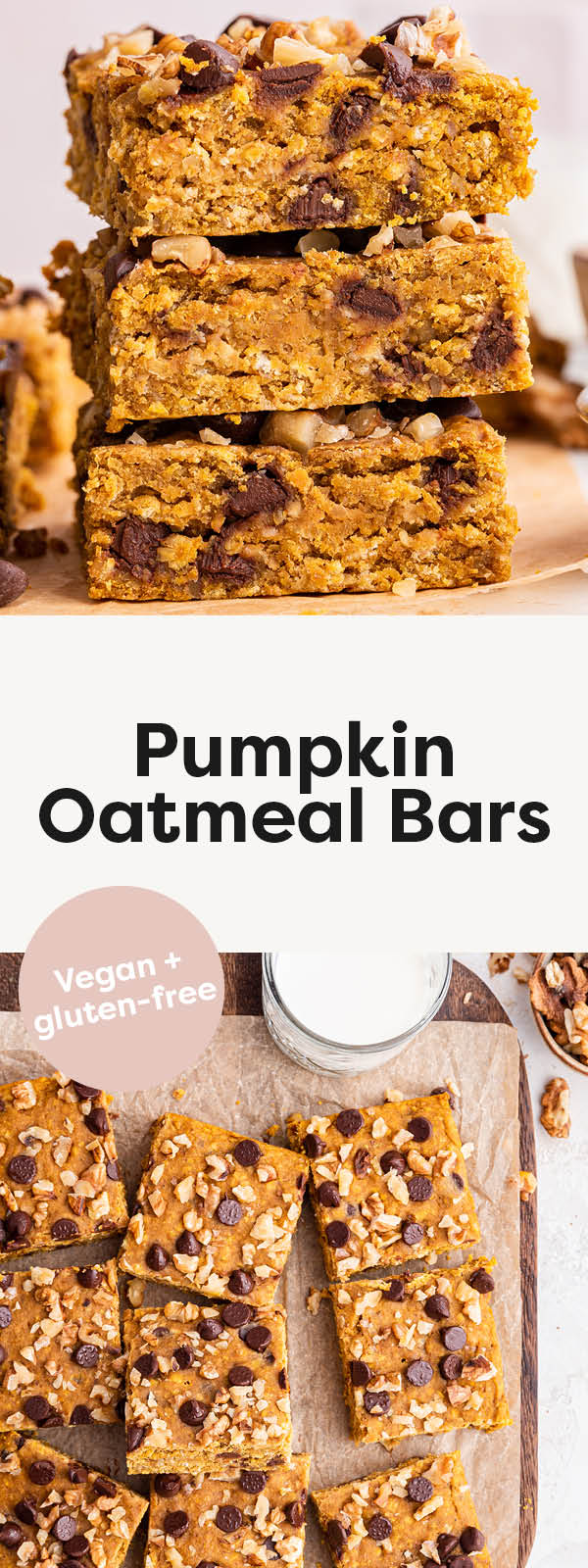 Pumpkin Oatmeal Bars - Eating Bird Food