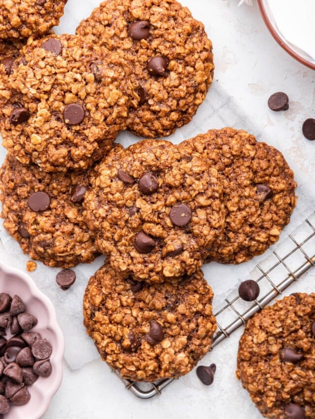 Healthy Lactation Cookies Eating Bird Food
