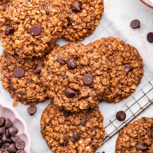 Wholegrain Cast Iron Skillet Cookie - Hey Nutrition Lady