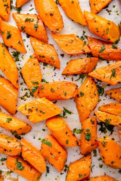 Easy Roasted Carrots - Eating Bird Food
