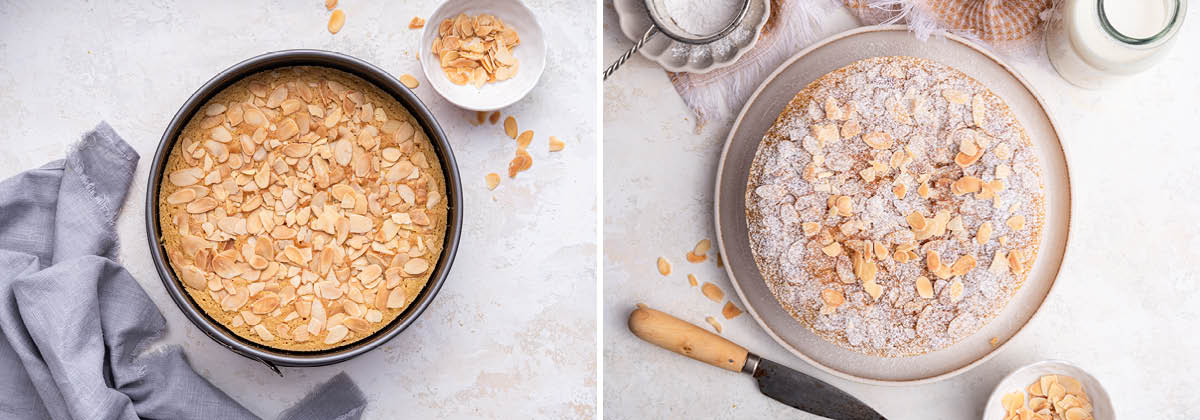 Almond Cake - Eating Bird Food