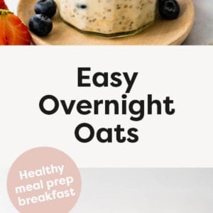 Easy Overnight Oats - Eating Bird Food