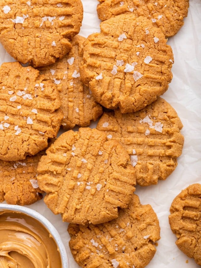 3Ingredient Peanut Butter Cookies (GlutenFree) Eating Bird Food