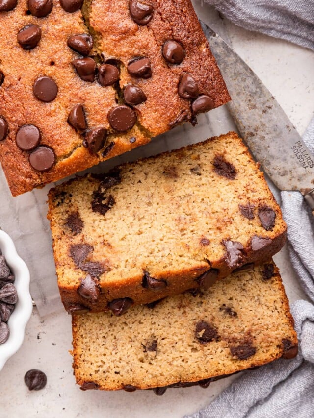 Almond Flour Banana Bread Eating Bird Food