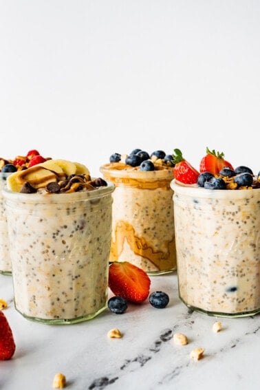 Make Ahead Instant Oat Jars