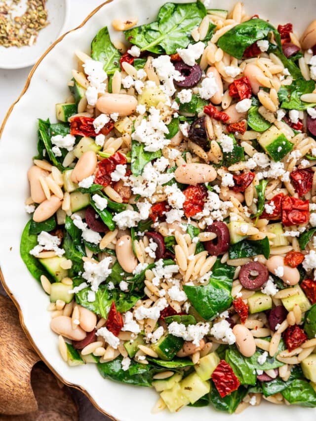 Mediterranean Orzo Salad