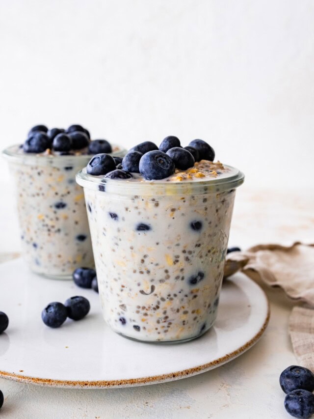Blueberry Overnight Oats