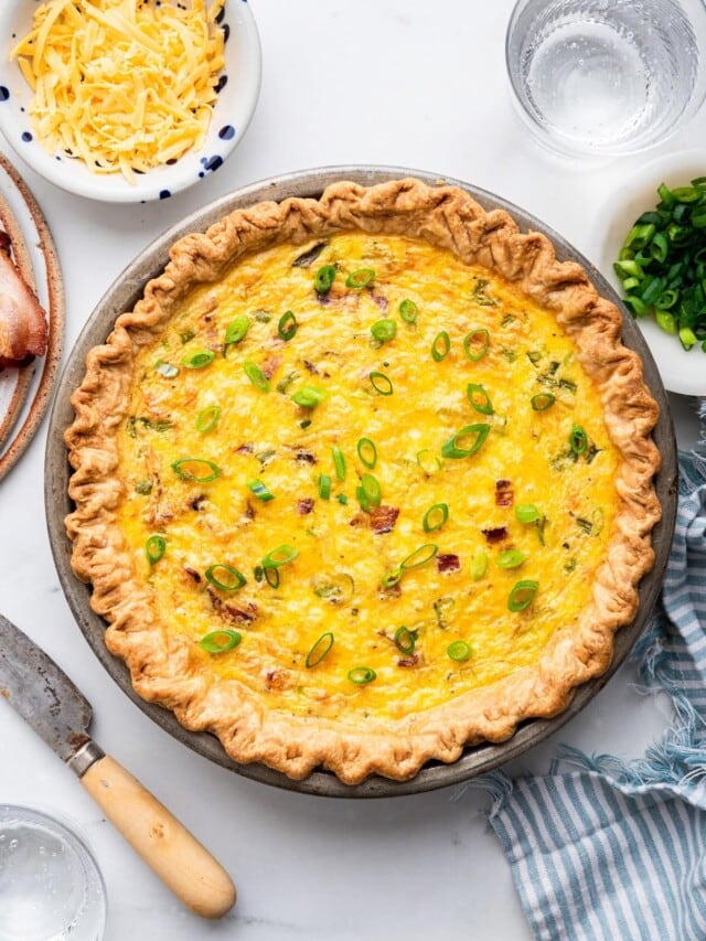 Cottage Cheese Quiche