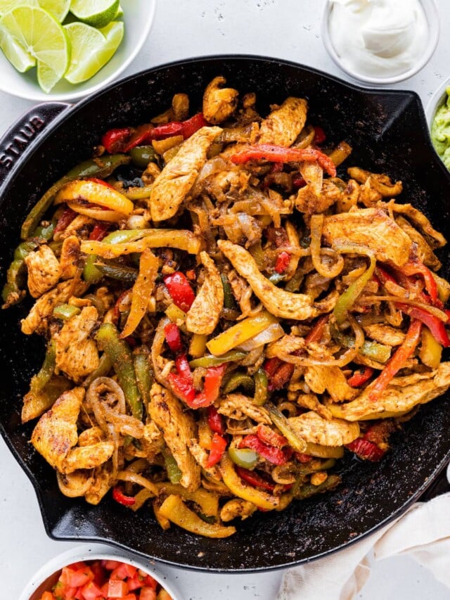 Easy Chicken Fajitas