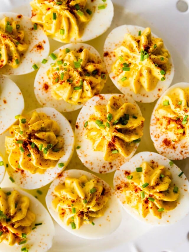 Healthy Deviled Eggs