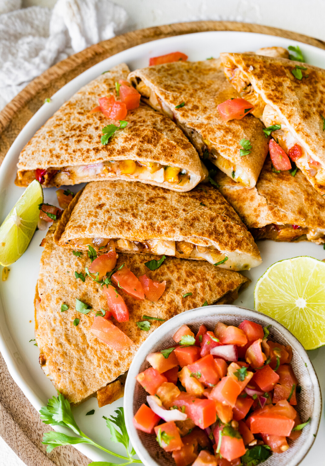 Chicken Quesadillas