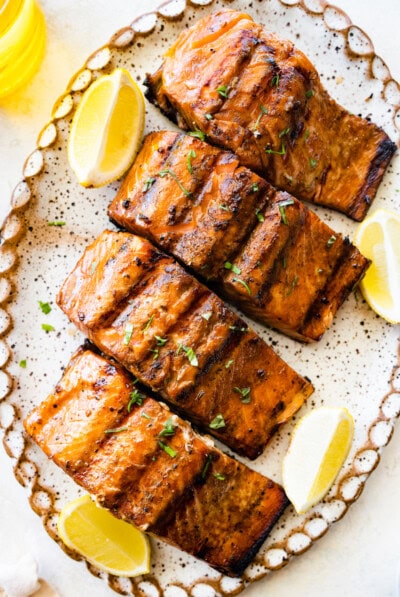 The Best Grilled Salmon - Eating Bird Food