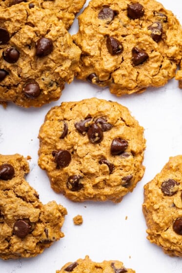 Galletas de avena de mantequilla de maní
