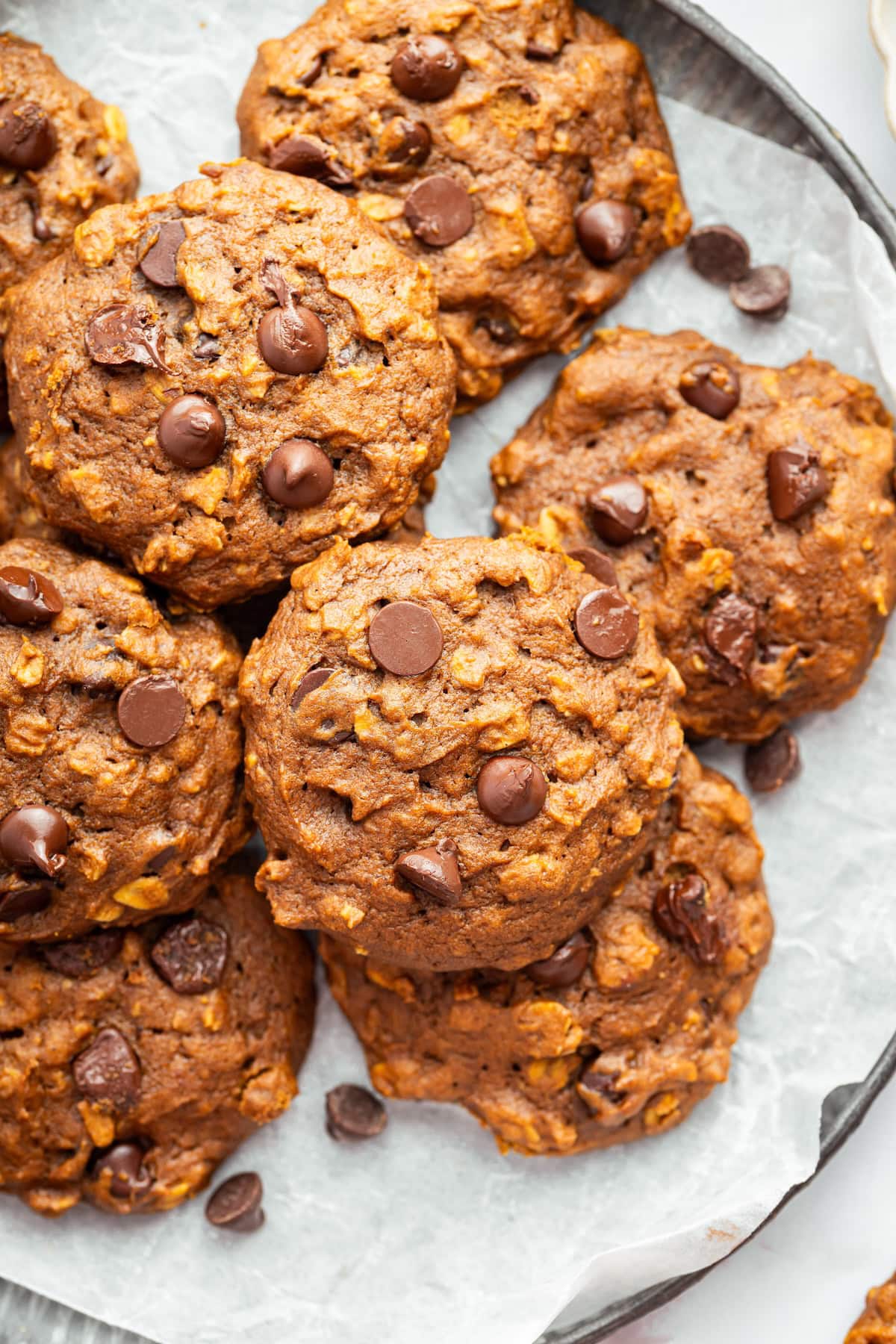 Pumpkin Oatmeal Cookies