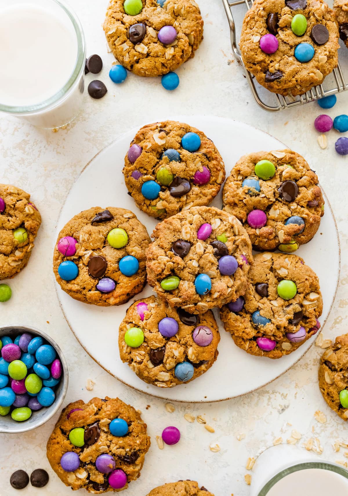 Healthy Monster Cookies