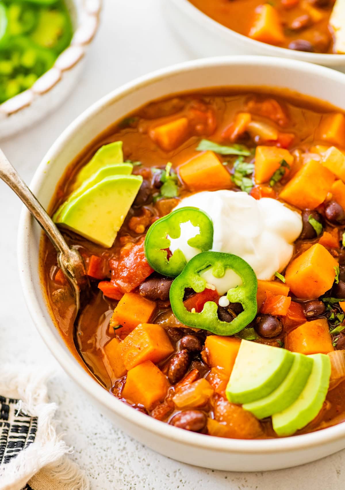 Sweet Potato Black Bean Chili