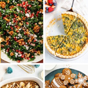 Collage of Healthy Christmas Recipes
