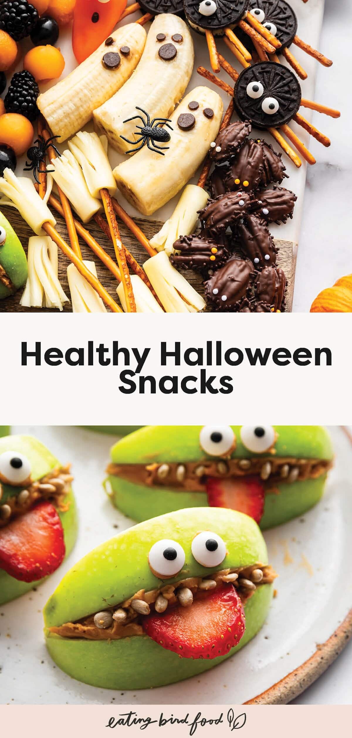 Healthy Halloween Snacks (Cute & Easy Ideas for Kids!) - Eating Bird Food