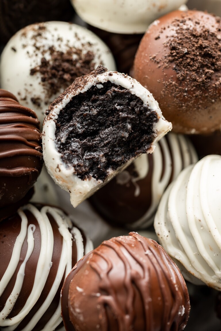 Oreo Racket Easy Oreo Balls Recipe (No Bake + 5 Ingredients) - Eating Bird Food