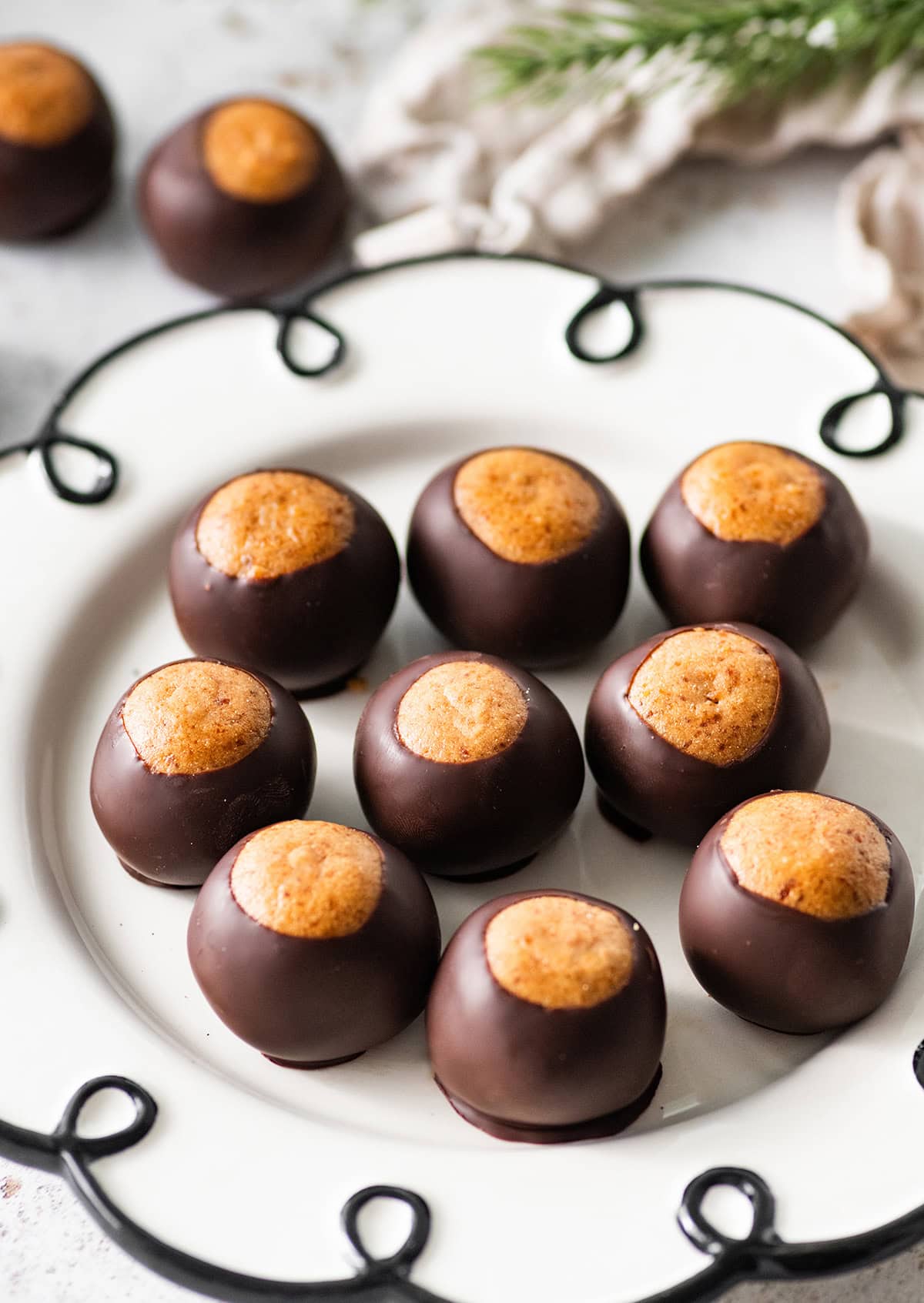 High-Protein Healthy Buckeyes