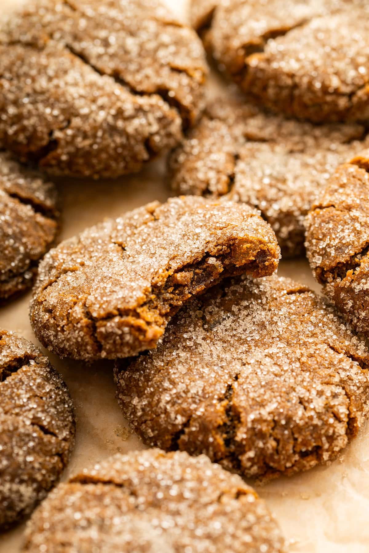 Gluten-Free Gingersnap Cookies