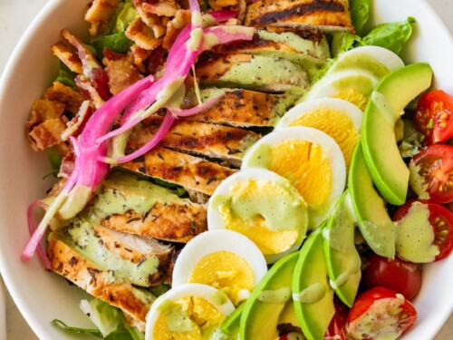 Green Goddess Chicken Cobb Salad
